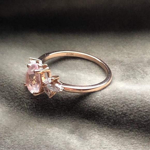 18k ring engagement ring - Picture 11 of 15